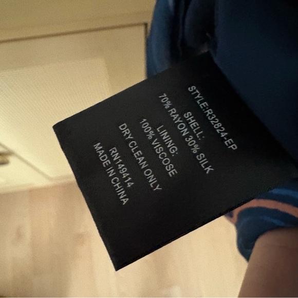 JOHNNY WAS JADE Lorianne silk blend mini dress in the Del Mar print Size XS P - Picture 10 of 12